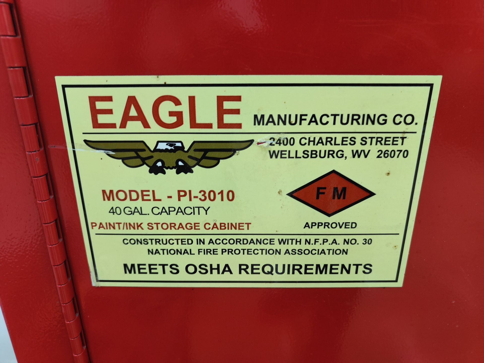 EAGLE Storage cabinet Mod. PI-3010 - Image 3 of 5