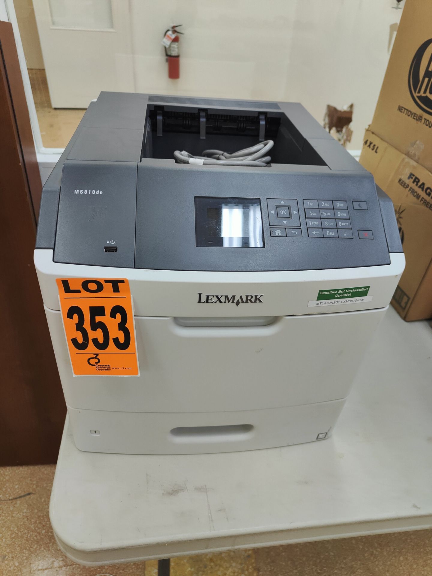 LEXMARK Laser printer Mod. MS810DN