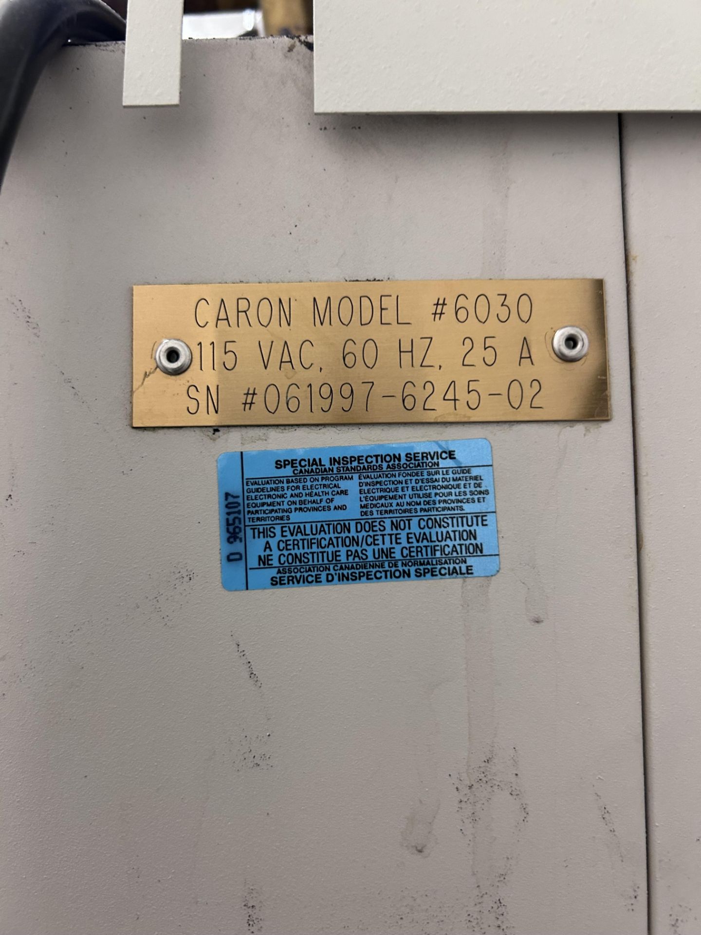 CARON Environmental chamber Mod. 6030 - Bild 5 aus 5