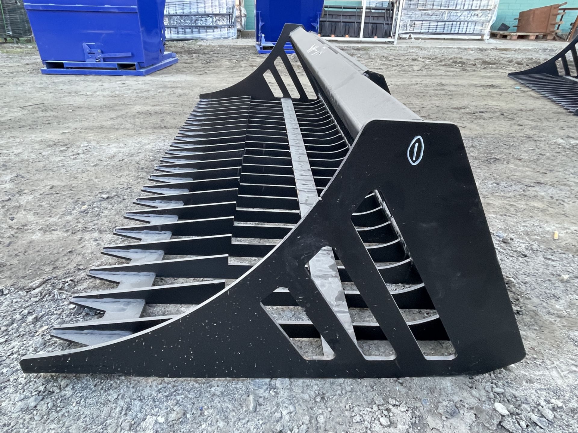 Brand New 78" Skid Steer Rock Bucket Attachment (NY267) - Image 4 of 5