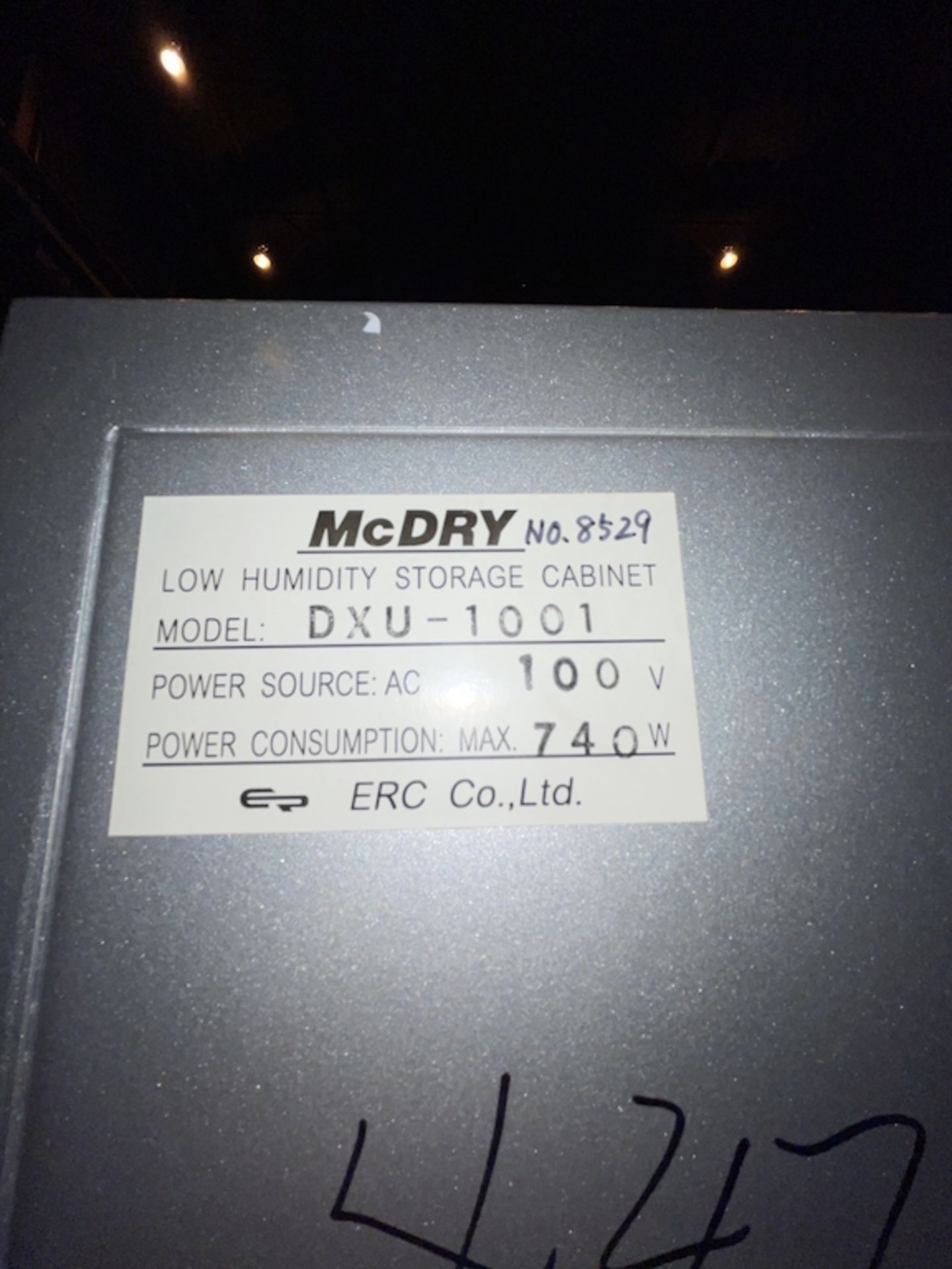 McDry Low Humidity Storage Cabinet (ETW90) - Image 11 of 11