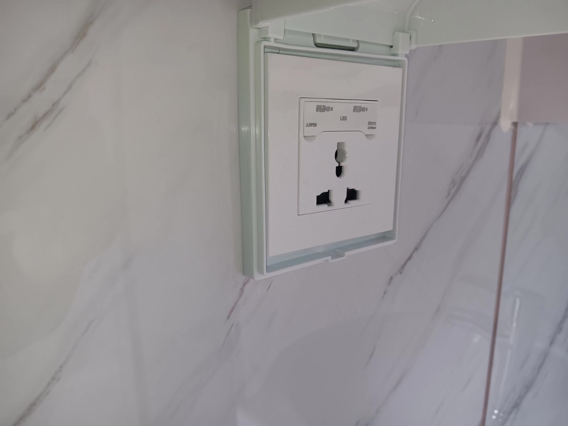 New Bastone Portable Bathroom w/ Shower (NY232E) - Image 9 of 13