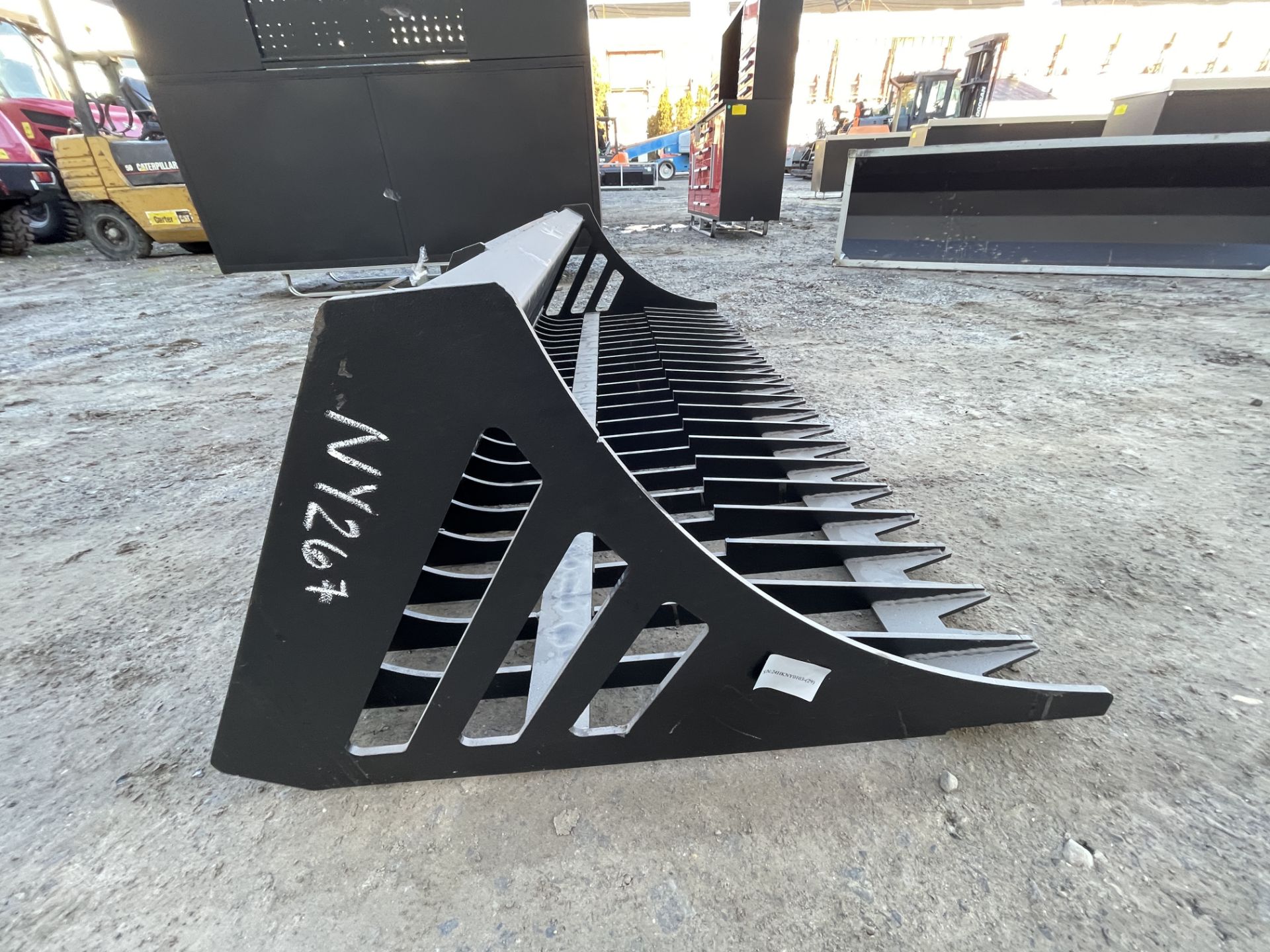 Brand New 78" Skid Steer Rock Bucket Attachment (NY267) - Image 3 of 5