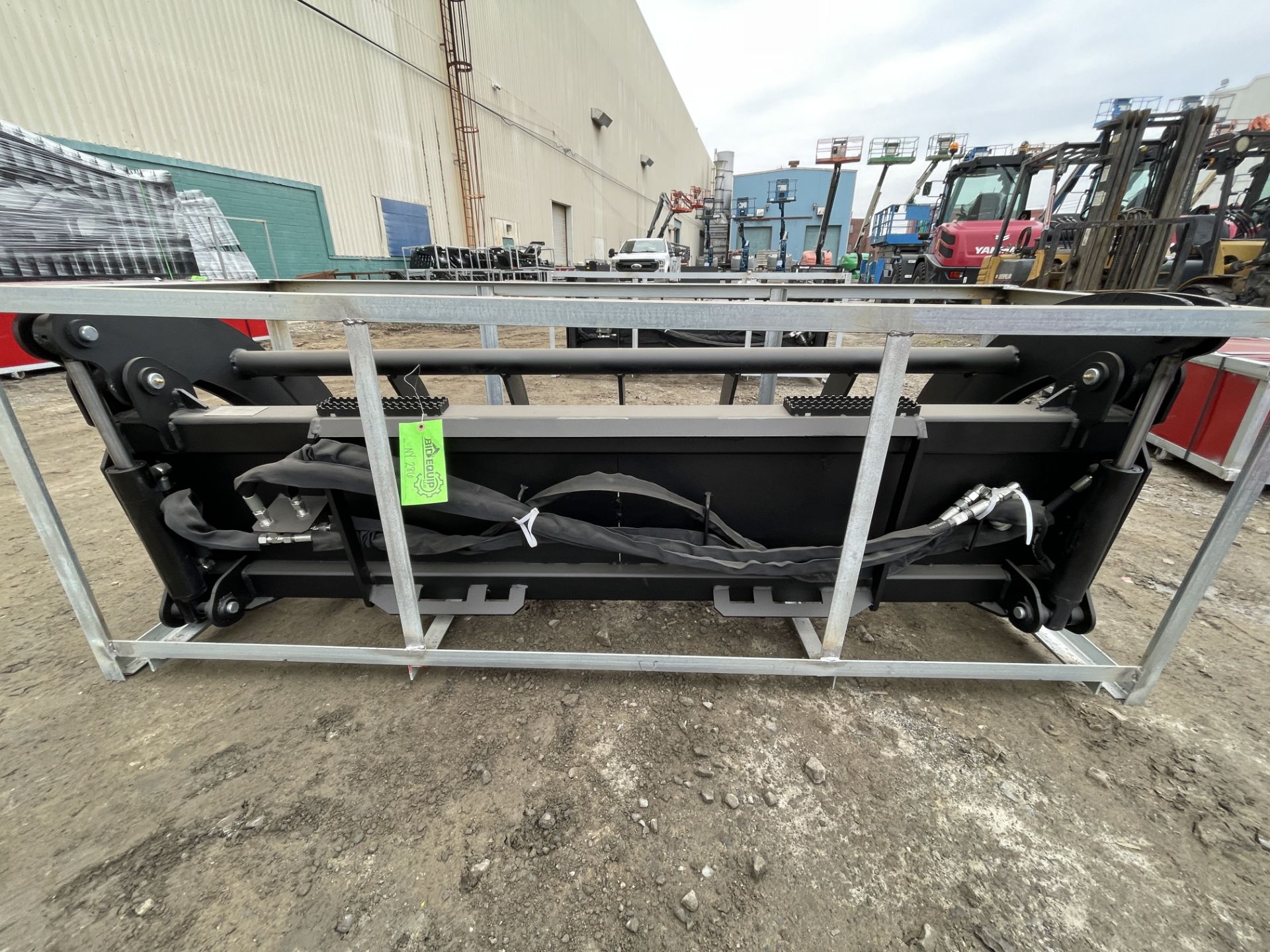Brand New 78" Heavy Grass Fork Grapple Skid Steer Attachment (NY286) - Image 4 of 9