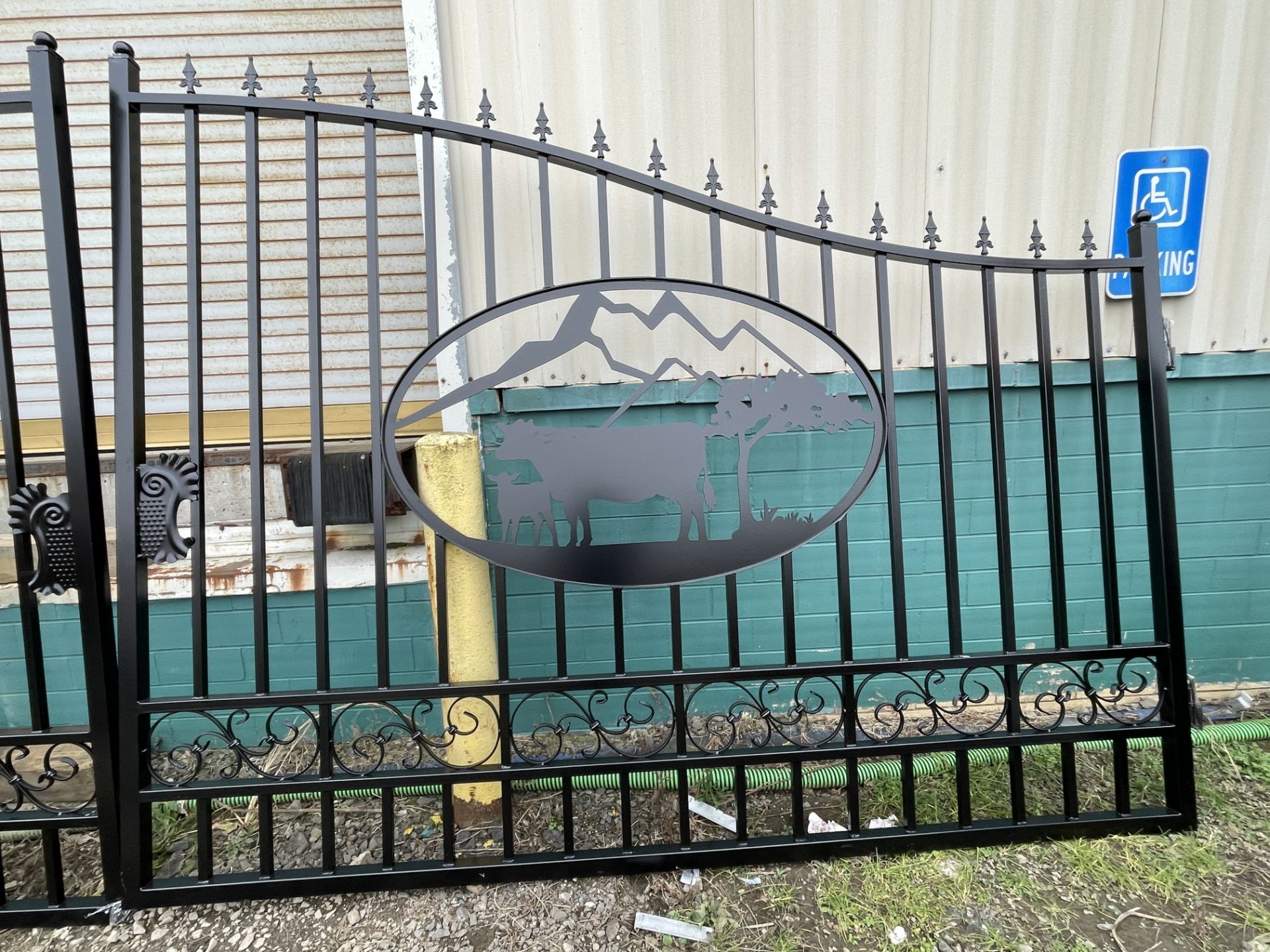 Brand New Greatbear 20ft "Cattle" Bi-Parting Iron Gate (NY308) - Image 4 of 5