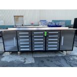 Brand New 10ft 18 Drawer 2 Cabinet Work Bench (NY251)