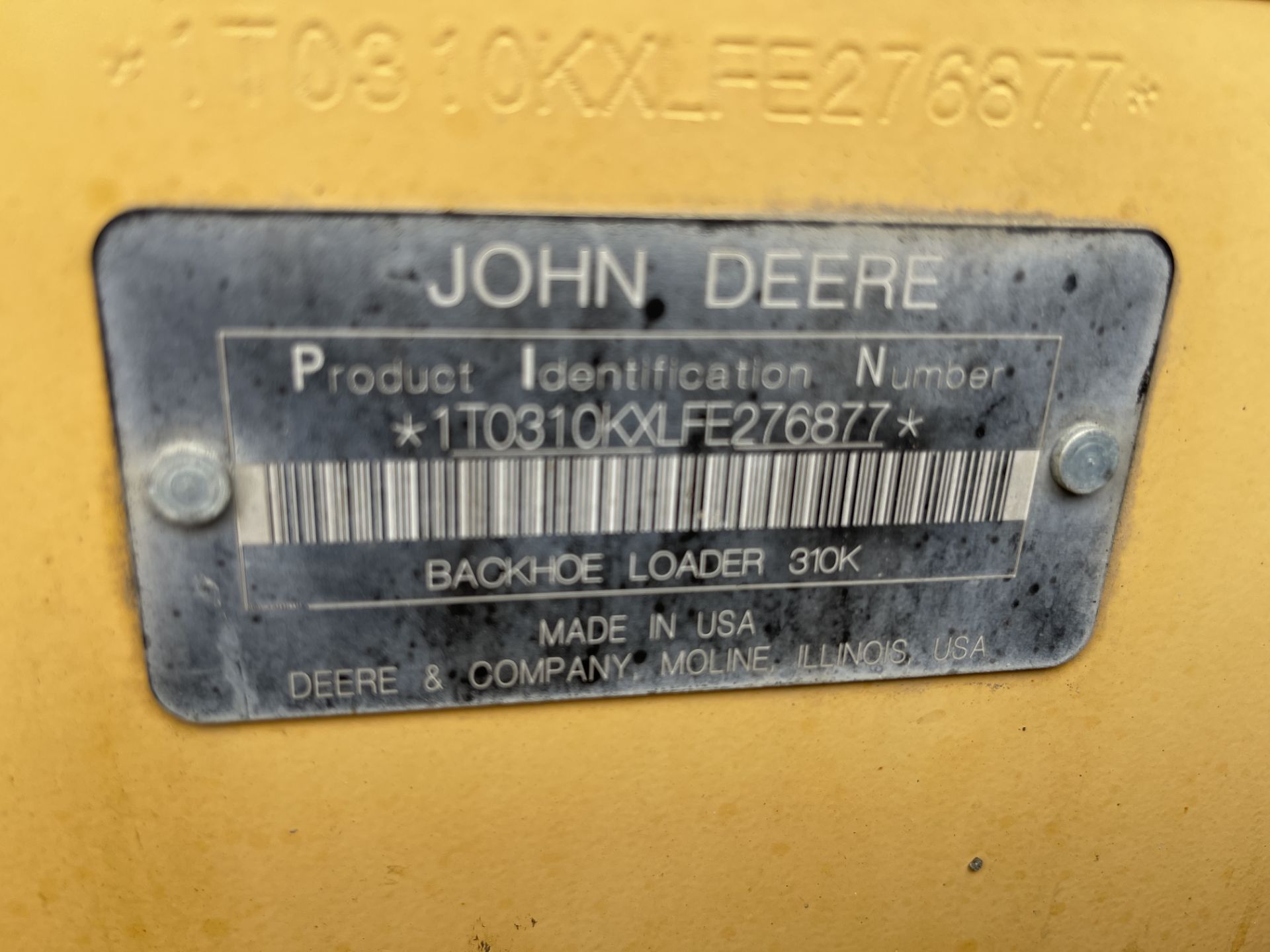 2015 John Deere 310K 4x4 Backhoe - Image 21 of 22