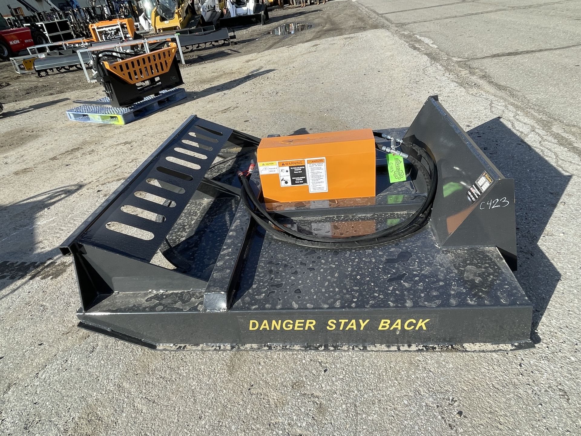 Brand New 72" Skid Steer Brush Cutter Attachment (C423E) - Image 5 of 10