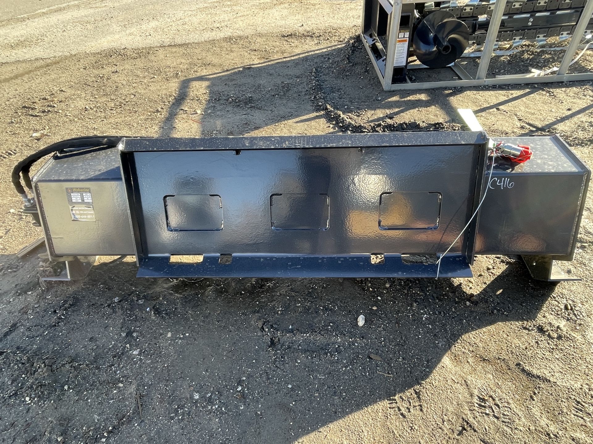 Brand New Wolverine 72" Hydraulic Rotary Tiller Attachment (C416E) - Image 3 of 7