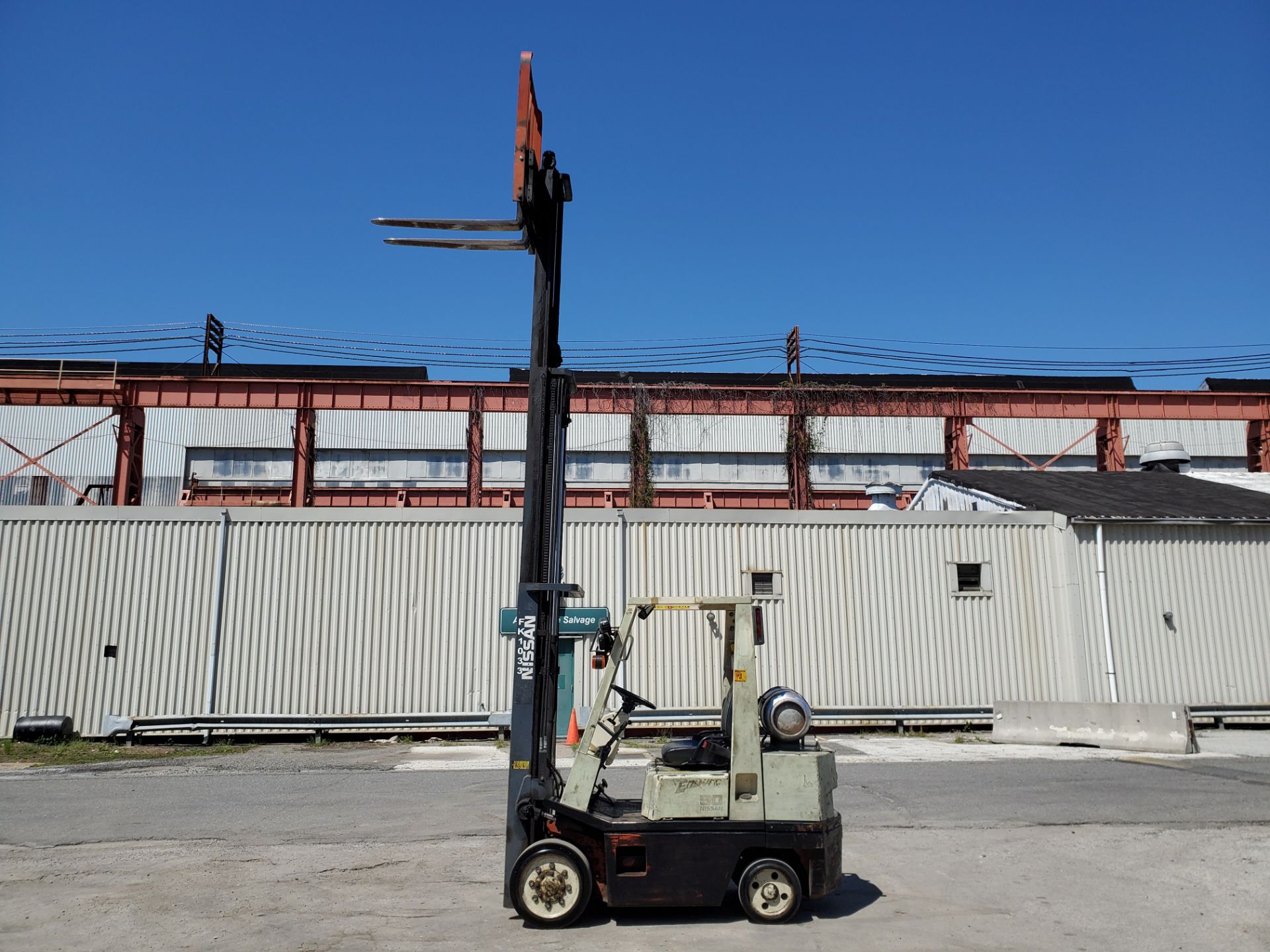 Nissan KCPH02A25PV 4,400 lb Forklift - Image 7 of 18