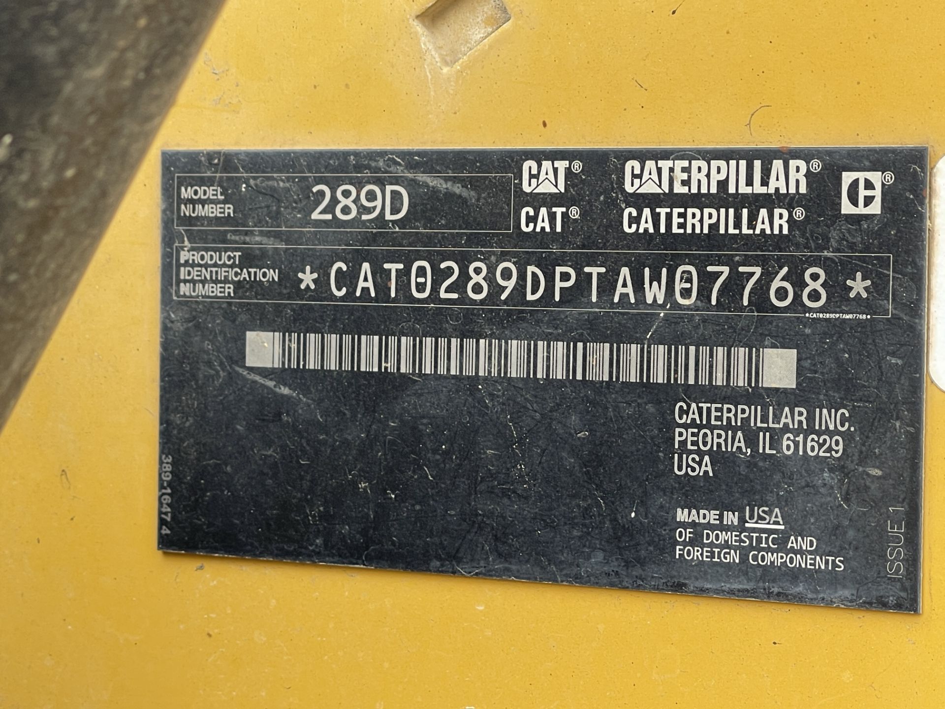 2017 Caterpillar 289D Skid Steer - Image 21 of 21