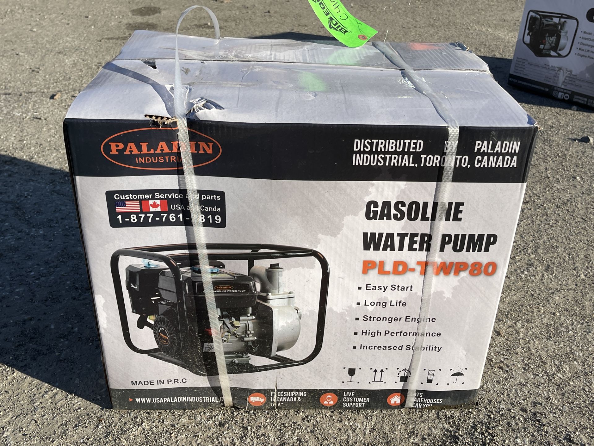 Paladin PLD-TWP80 Gasoline Water Pump (C410E) - Image 3 of 4