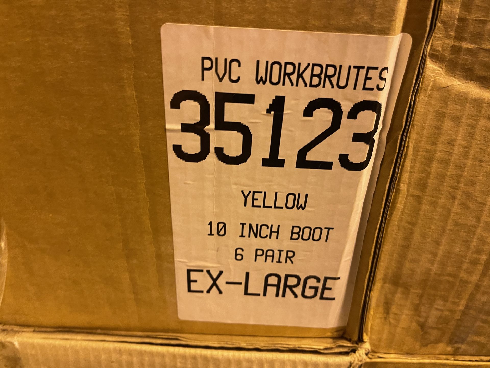 Pallet of Brand New 10" PVC Work Boots (BS96E) - Image 7 of 9