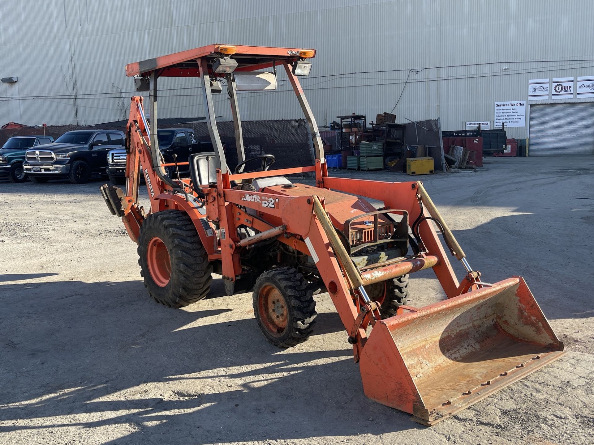 2006 Kubota B21 4x4 Mini Backhoe - Image 3 of 14