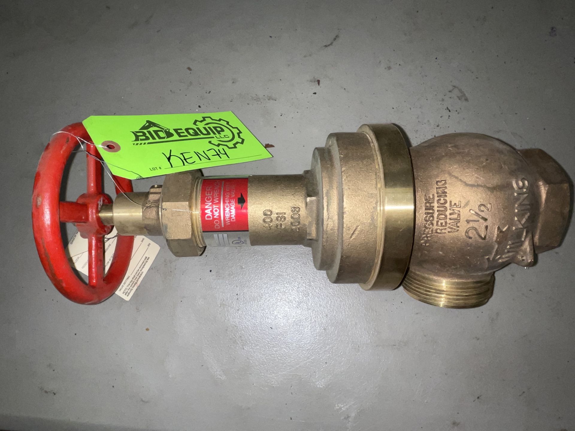 2 1/2 Pressure Reducing Valve (KEN74)