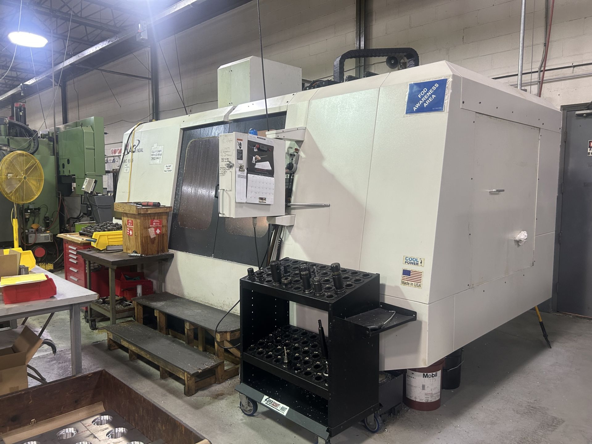 Fadal 6535 CNC Vertical Machining Center with 5th Axis (OT1) - Image 3 of 6