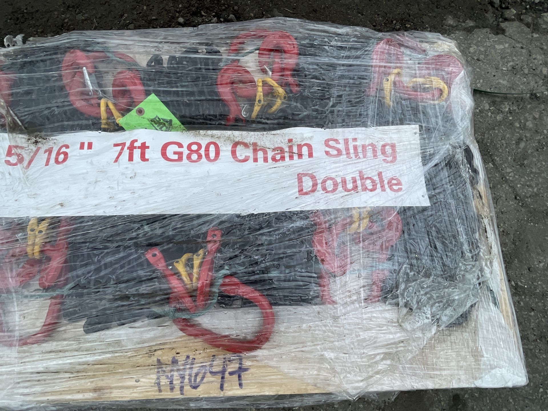 Brand New 5/16" 7ft G80 Double Chain Sling (NY647) - Image 3 of 4