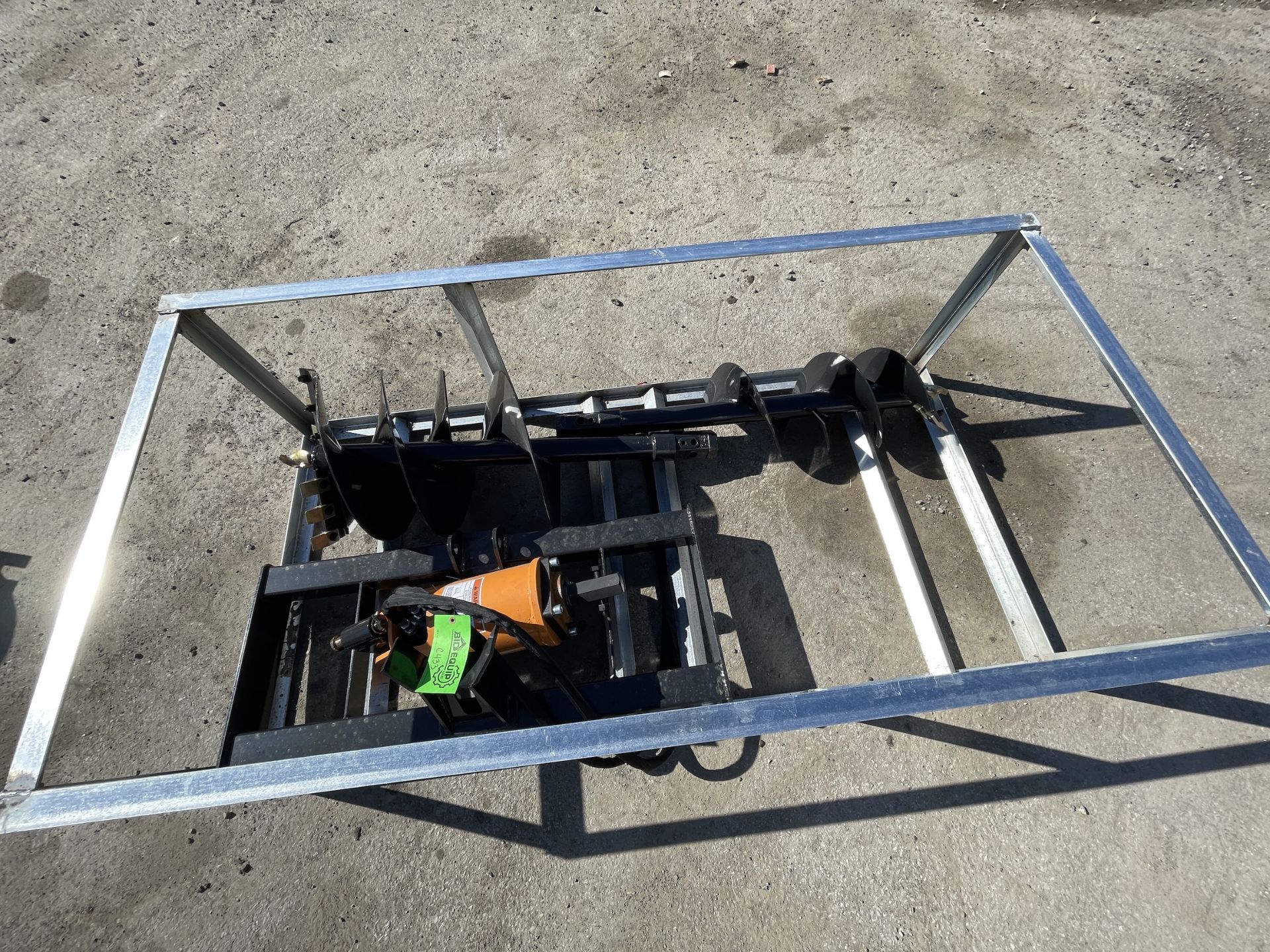 Brand New Wolverine Skid Steer Auger Attachment (C433E)