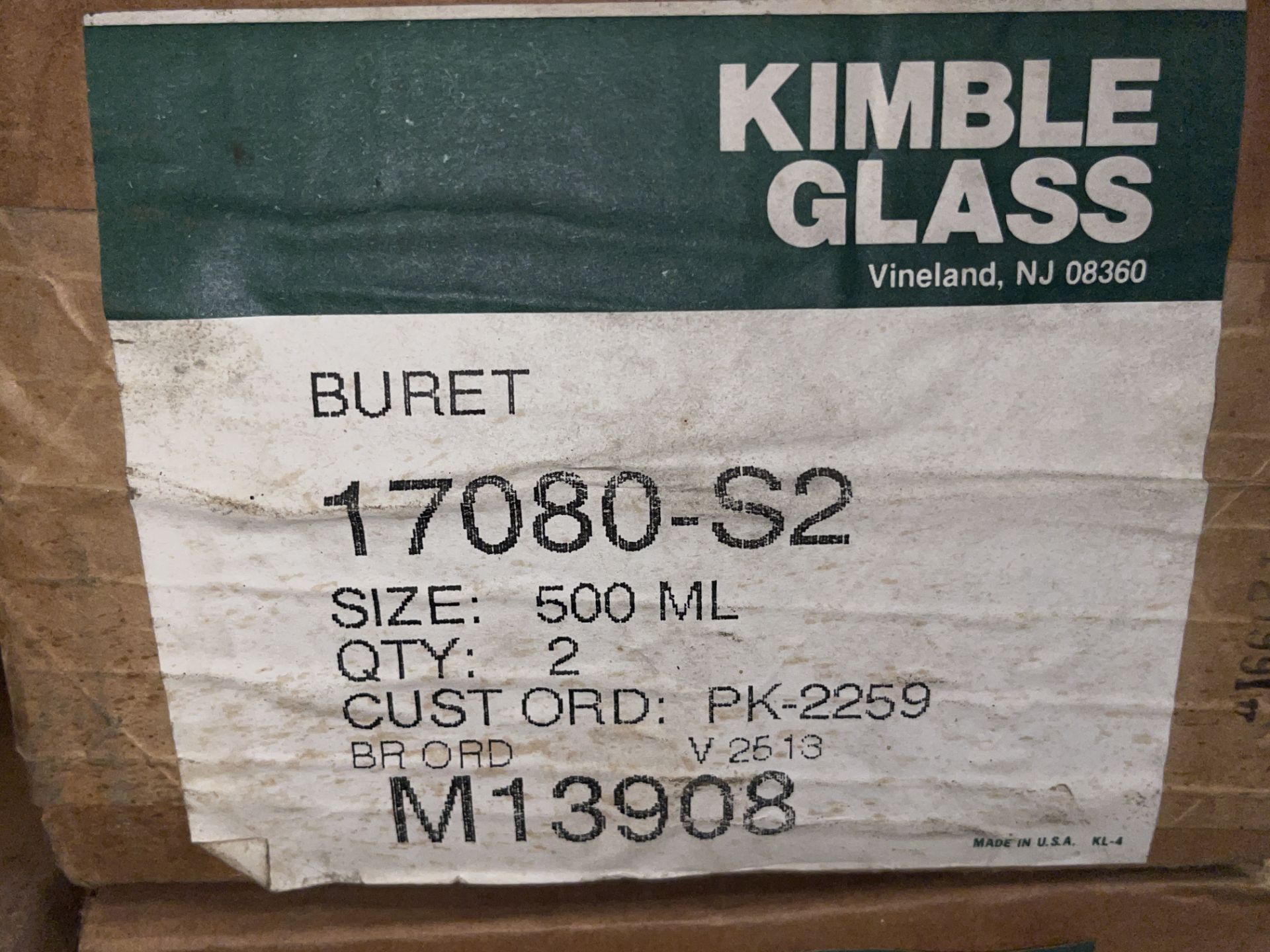 Brand New Lot of Kemble Glass Tubes (BS113E) - Image 9 of 33