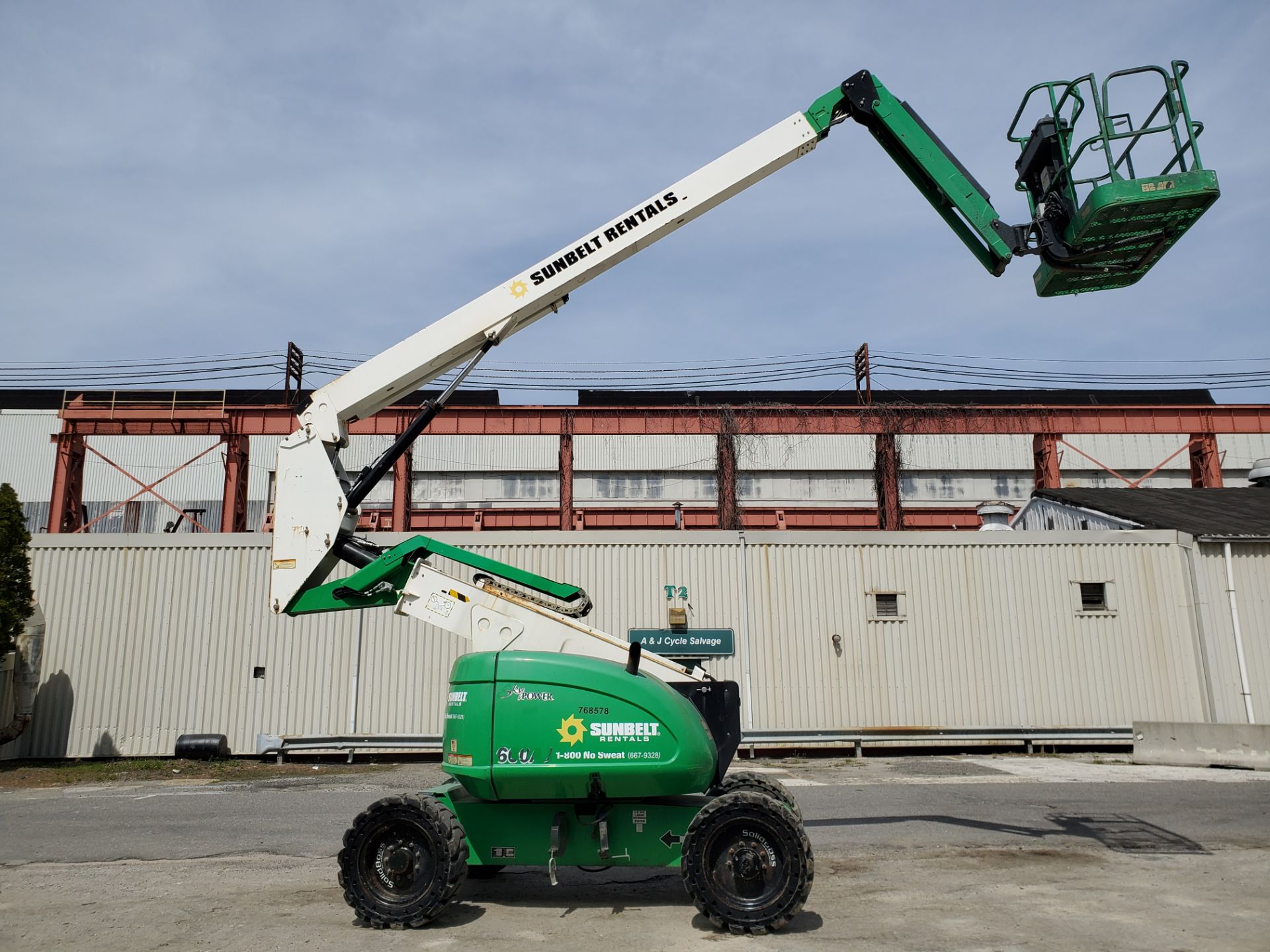 2015 JLG 600AJN 60ft Boom Lift