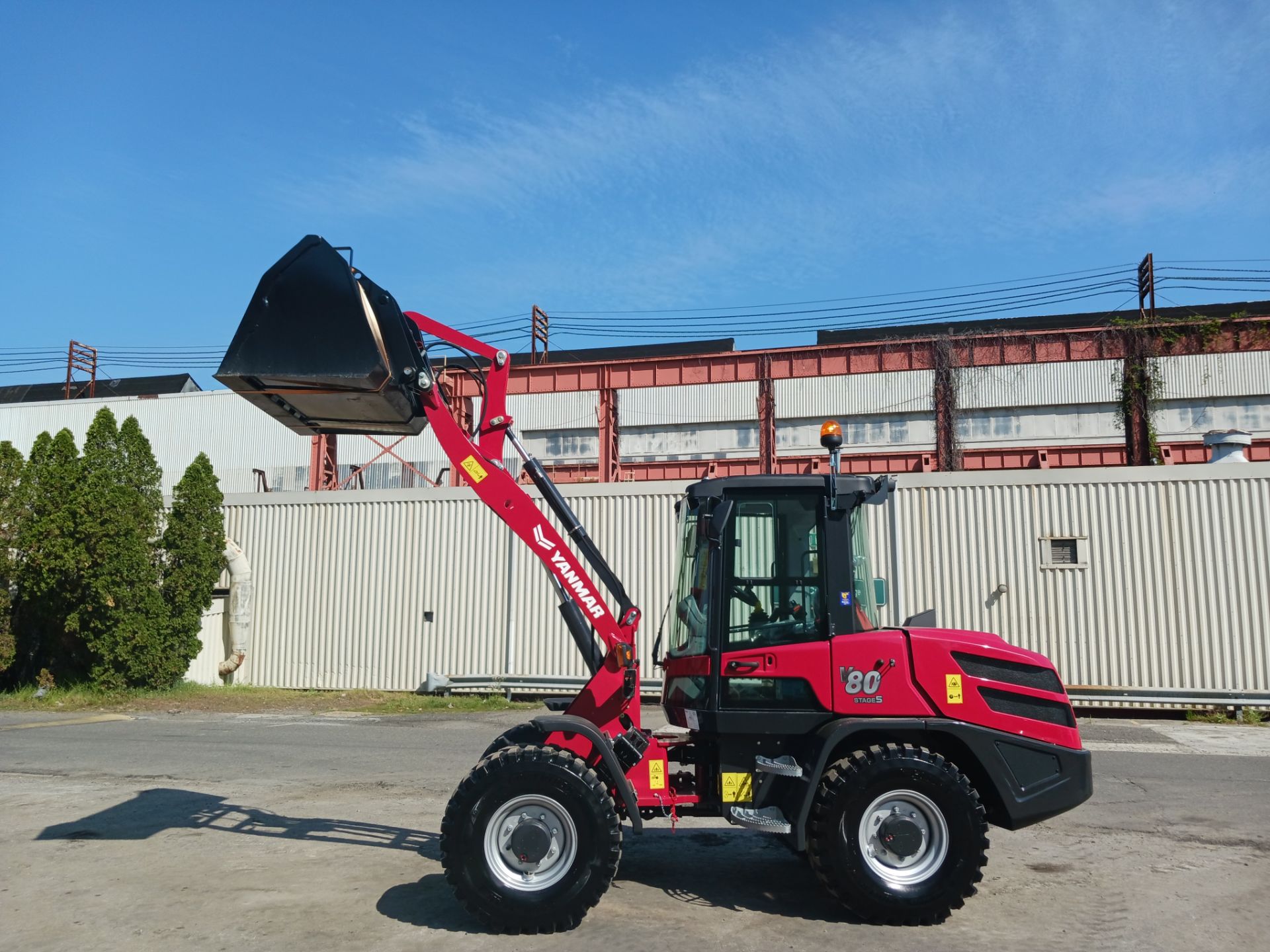 New Unused 2022 Yanmar V80 Wheel Loader - Image 8 of 16