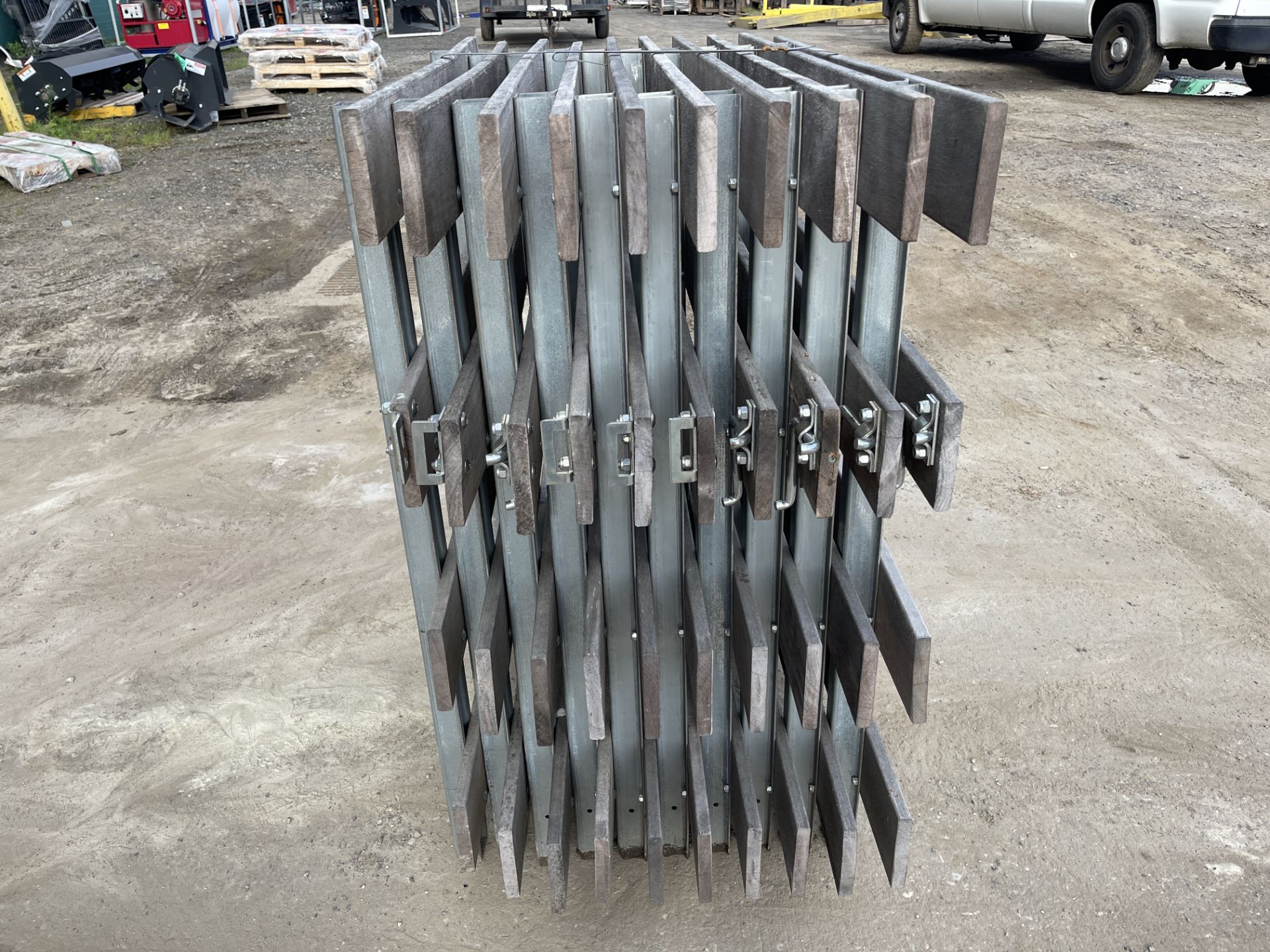 Lot of Stake Body Side Racks 47" X 46" (KEN69) - Image 3 of 9