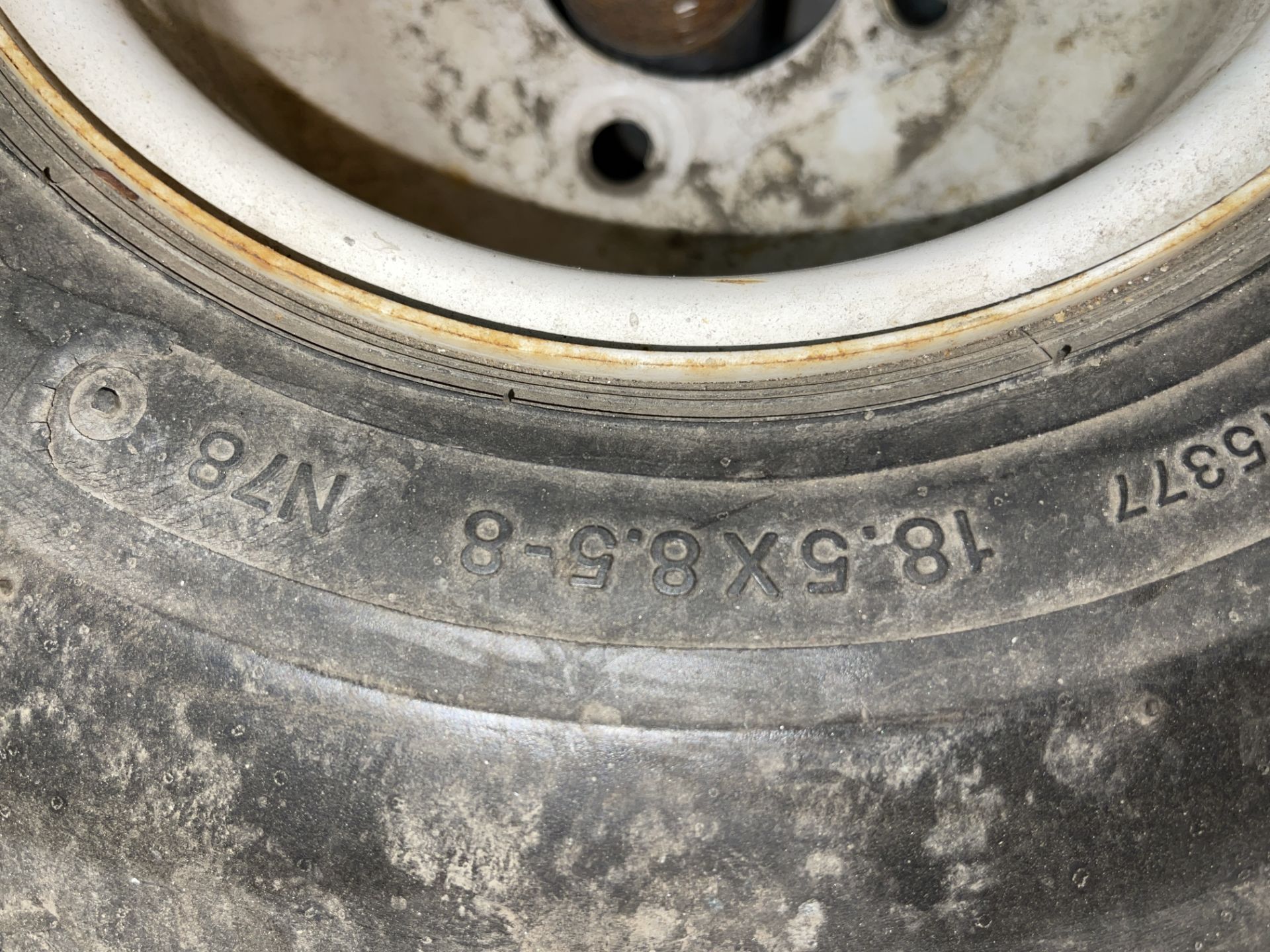 Set of 4 Golf Cart Tires and Rims (ES120) - Image 7 of 8