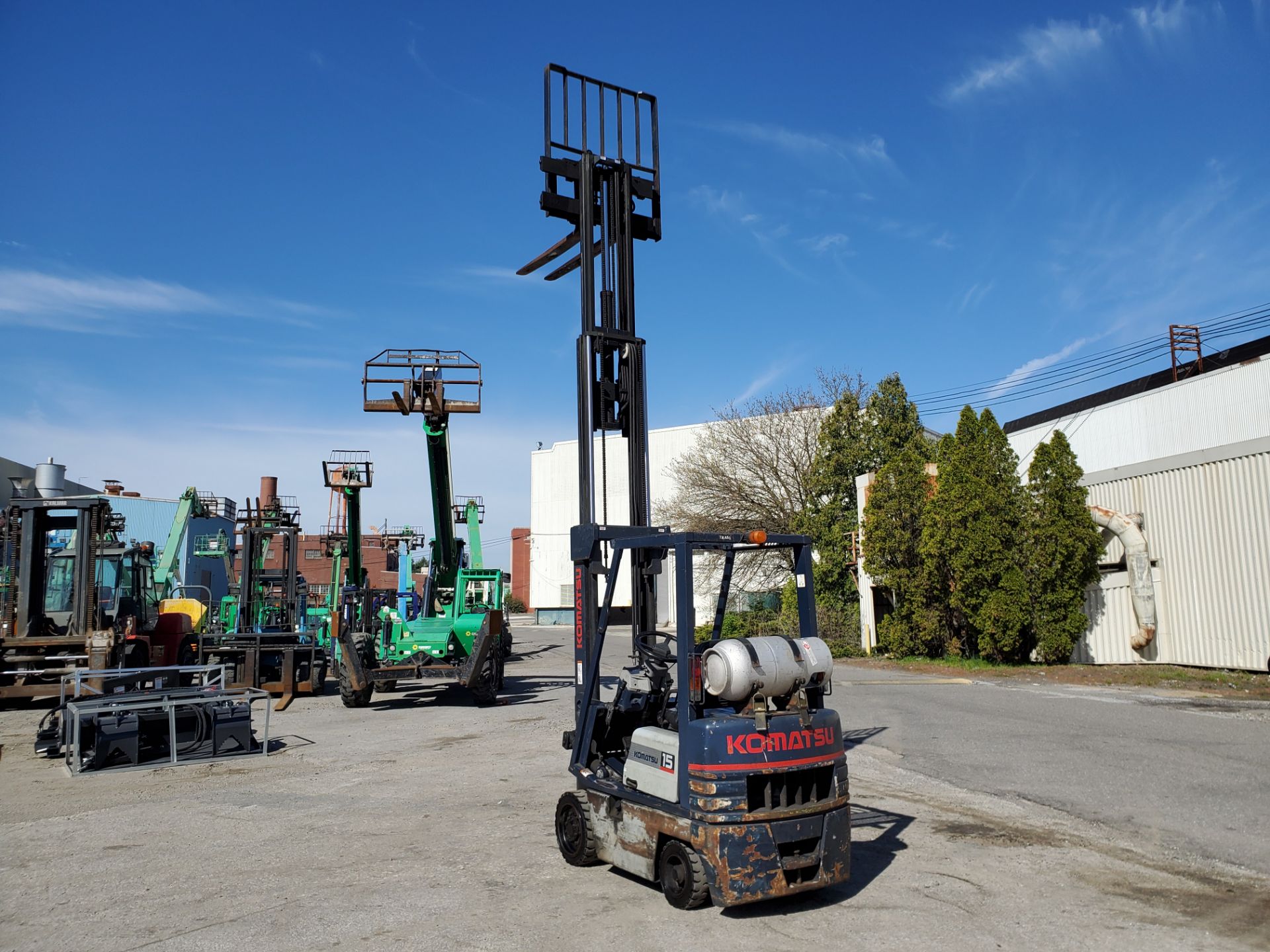 Komatsu FG15ST-15 3,000 lb Forklift - Image 8 of 14