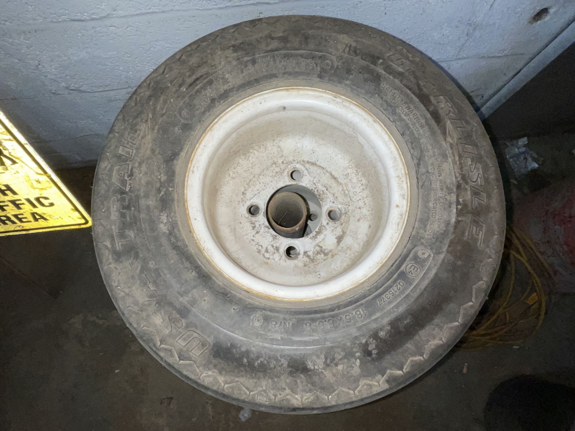 Set of 4 Golf Cart Tires and Rims (ES120) - Image 2 of 8