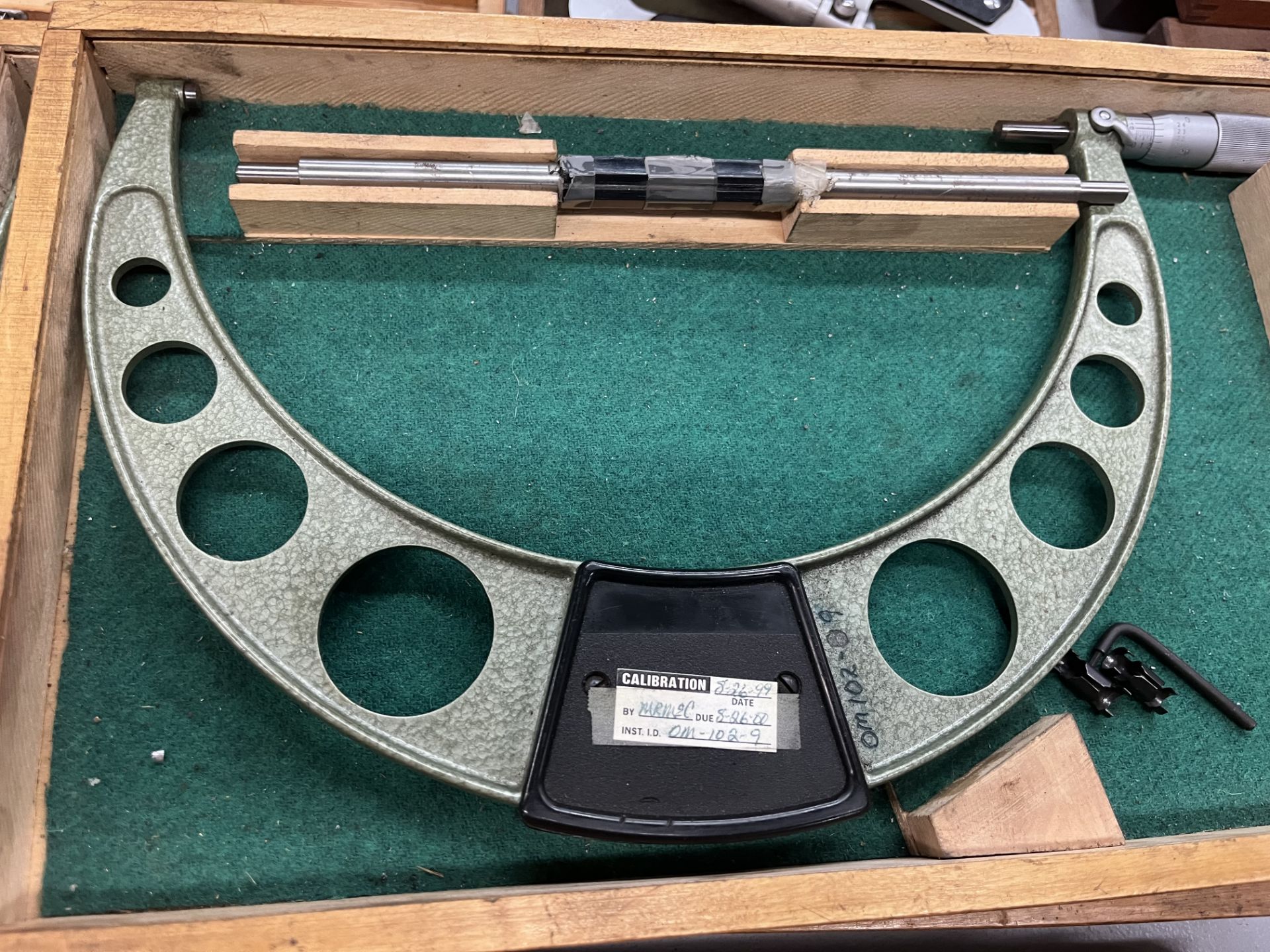 (9) OD Micrometer - (2) 4" to 5", (1) 5" to 6", (1) 6" to 7", (1) 7" to 8", (1) 8" to 9, (1) 9" t - Image 7 of 9