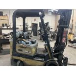 Caterpillar Model GC15K, 2500 Lb. Capacity, Solid Tire, LP Gas Fork Lift, 3 Stage Mast, Tilt &