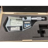 (4) Mitutoyo OD Digital Micrometers 0 to 1" to 3" to 4"