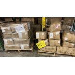 Contents of (2) pallets - assorted size met guards size 8, 12