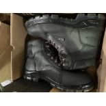 Approx (50) boxes of FIT and Snap On , Soft Toe work boots