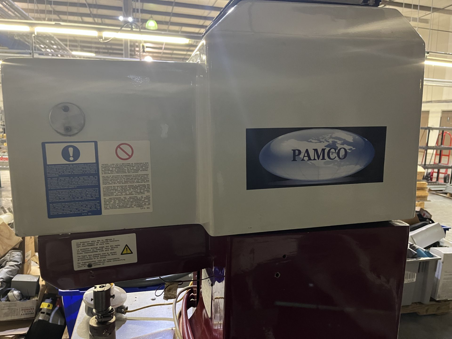 Pamco Model 1570-S-03AE Hook Letting Machine in Good, Working Condition, S/N 64-704 - Bild 6 aus 8