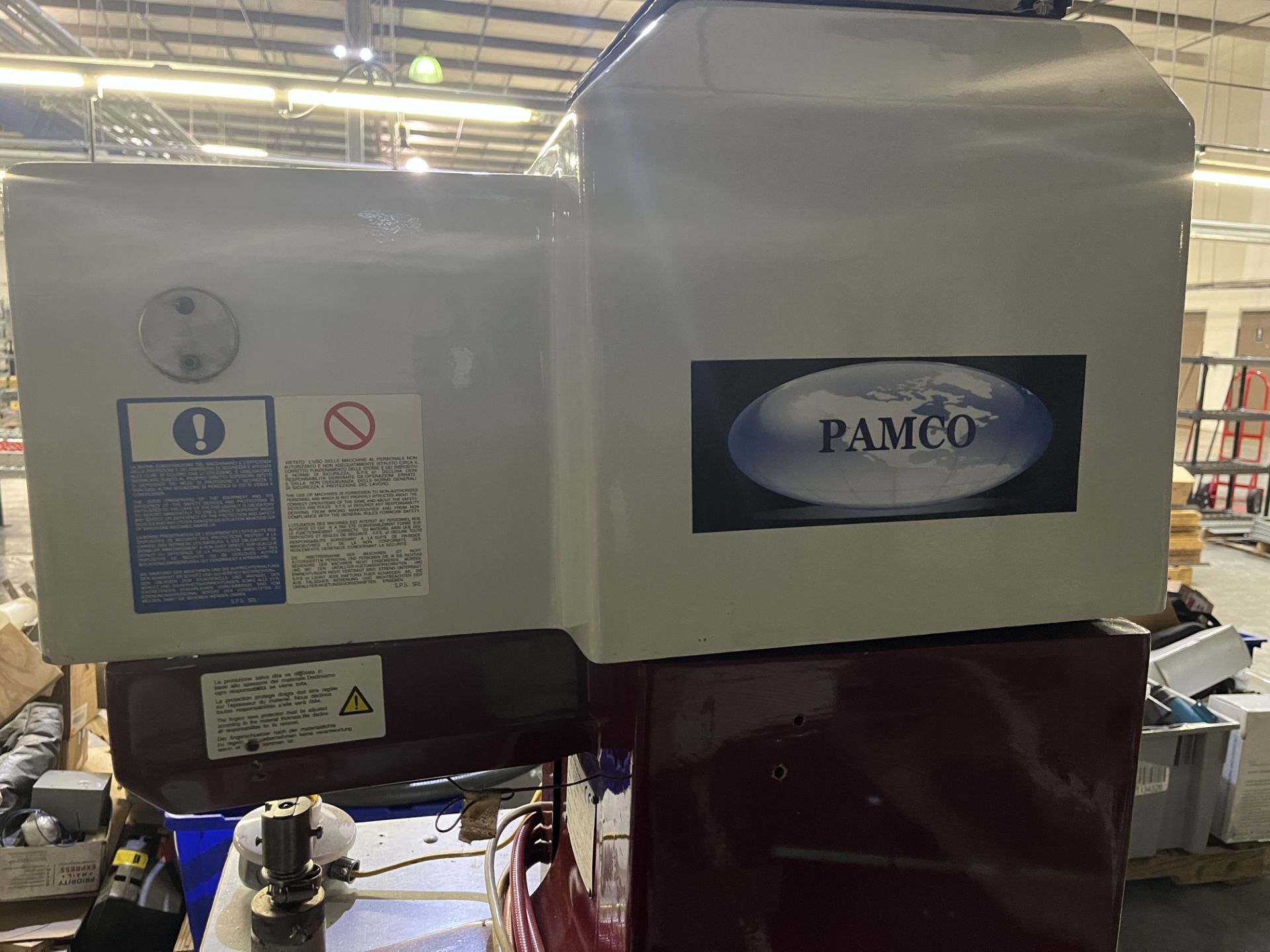 Pamco Model 1570-S-03AE Hook Letting Machine in Good, Working Condition, S/N 64-704 - Bild 5 aus 8