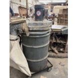 Drum Type Dust Collector with Dayton 3 Phase Electric Motor