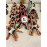 Approx 30 Spring Grip Clamps