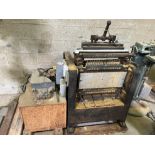 A. Dodds Dovetail Machine, 16" Wide