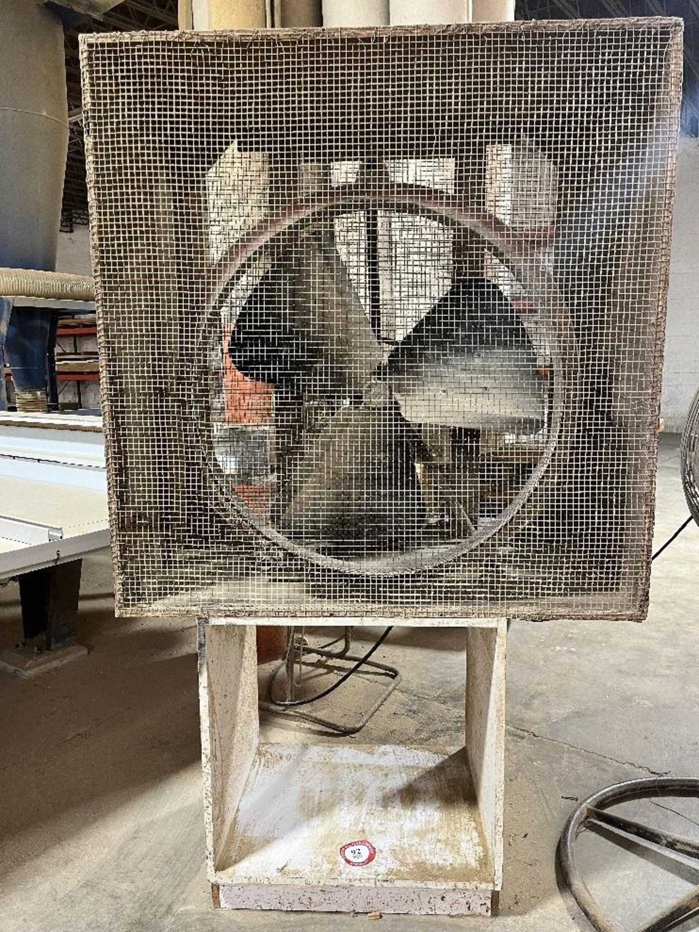 32" Shop Fan In Custom Built Box Enclosure