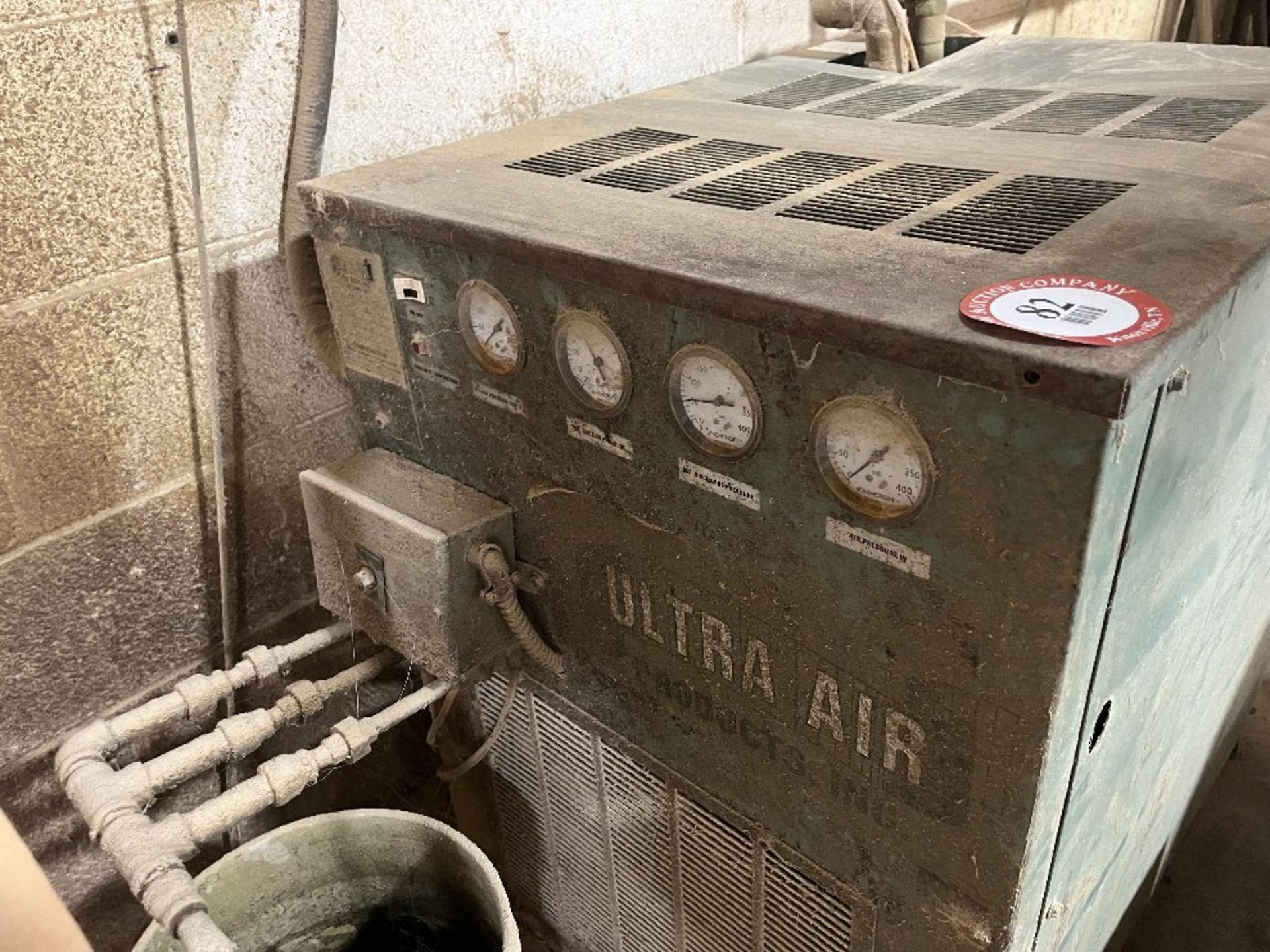 Ultra Air Products Refrigerated Air Dryer, Model UA200AC, S/N 3294SH, 100 CFM, with Piping & - Image 2 of 3