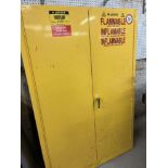 Metal Cabinet, 2 Doors, 43"w x 66"h x 18"d, Flammable Storage Cabinet