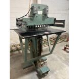 Ritter Manufacturing 26 Spindle Adjustable Shelf Boring Machine, Model R-26, S/N 205, 36" x 30"