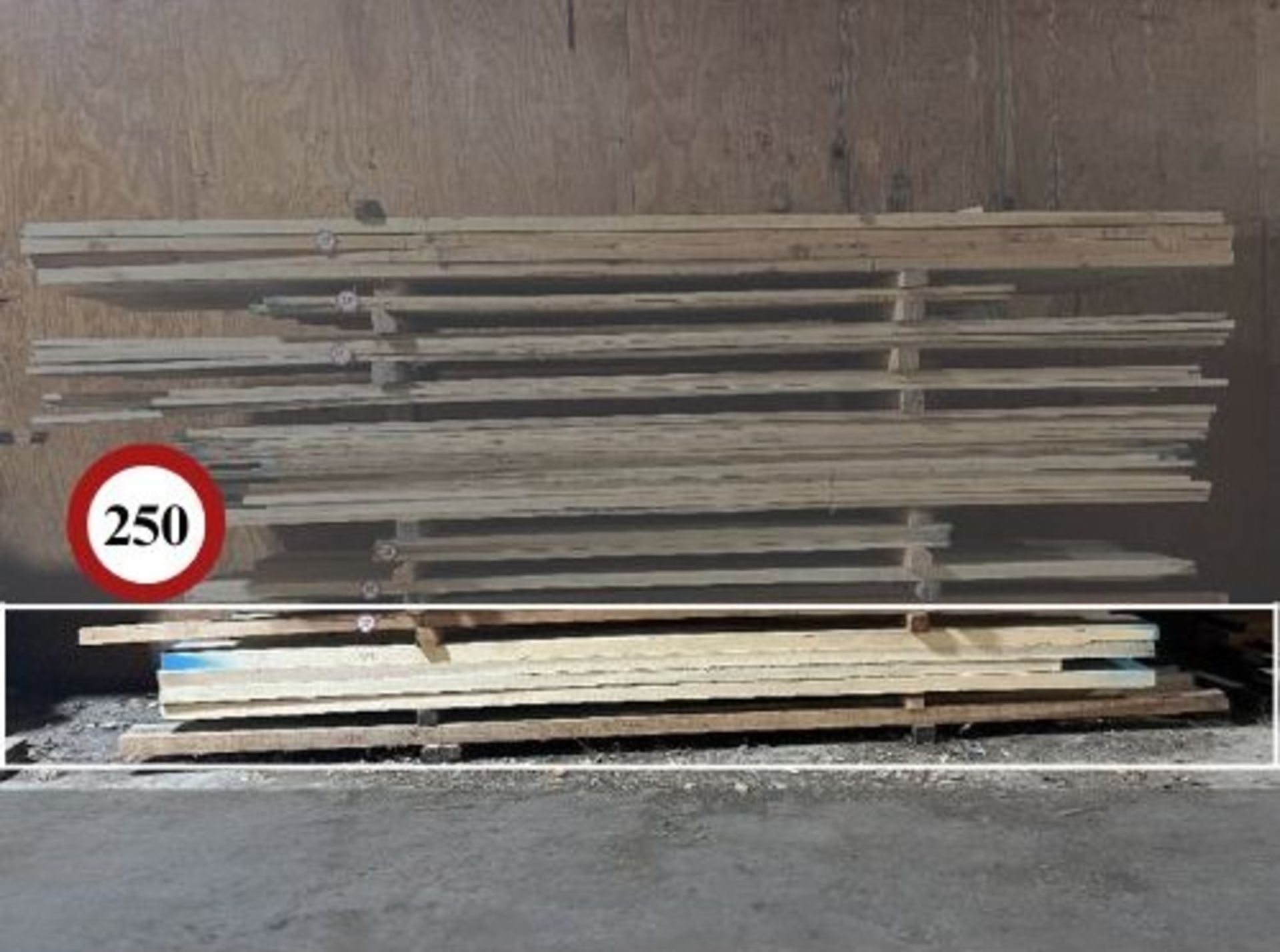 Rough Lumber - Poplar, 10/4, 14' Lengths, 396 Board Feet