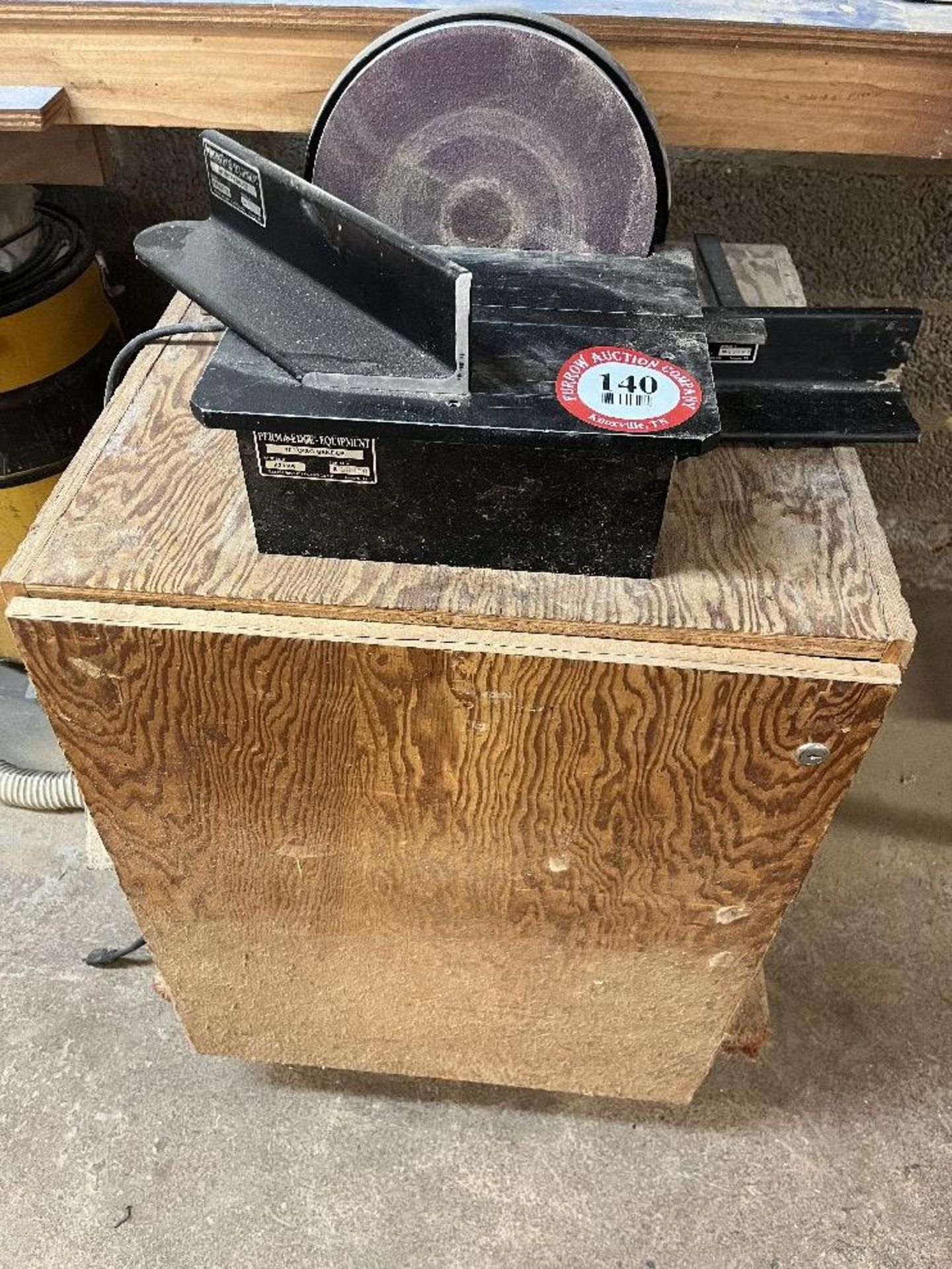 Perma Edge 10" Disc Sander with 90 Degree Miter Guage & 45 Degree Miter Guage - Image 2 of 4