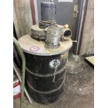 55 Gallon Drum Dust Collector with1 HP Motor