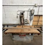 Northfield UNI-POINT Radial Arm Saw, Size X36AF, S/N 6610 14C, 16" Diameter Blade, 7.5 HP, 3480