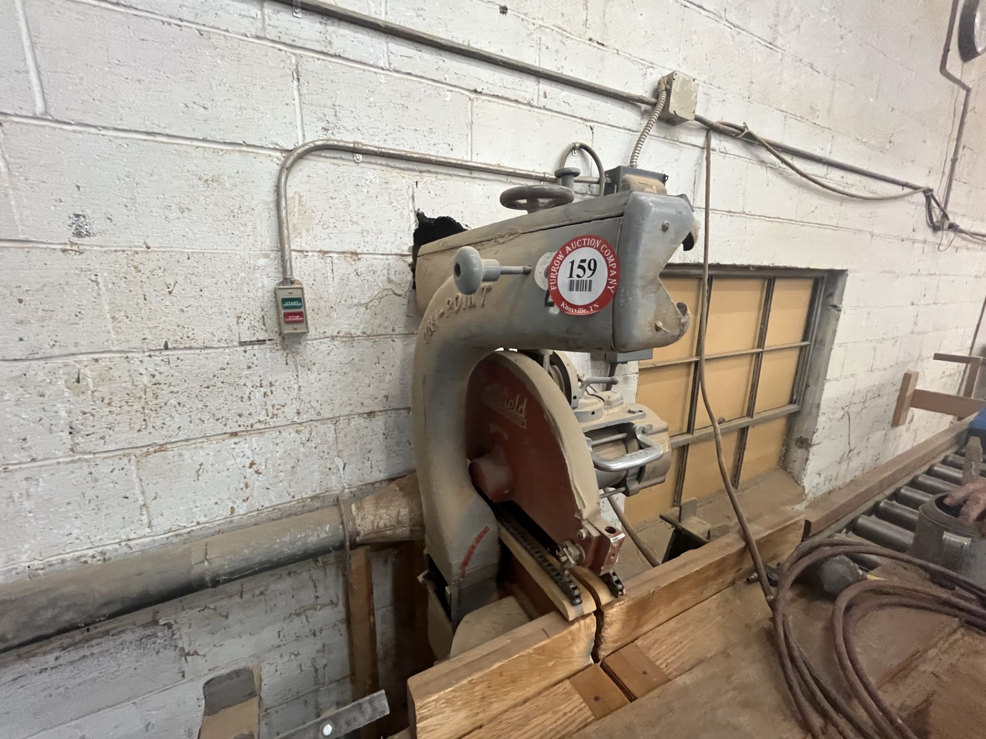 Northfield UNI-POINT Radial Arm Saw, Size X36AF, S/N 6610 14C, 16" Diameter Blade, 7.5 HP, 3480 - Image 2 of 5