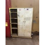 Wooden 2 Door Storage Cabinet, 48" w x 16" d x 64" h