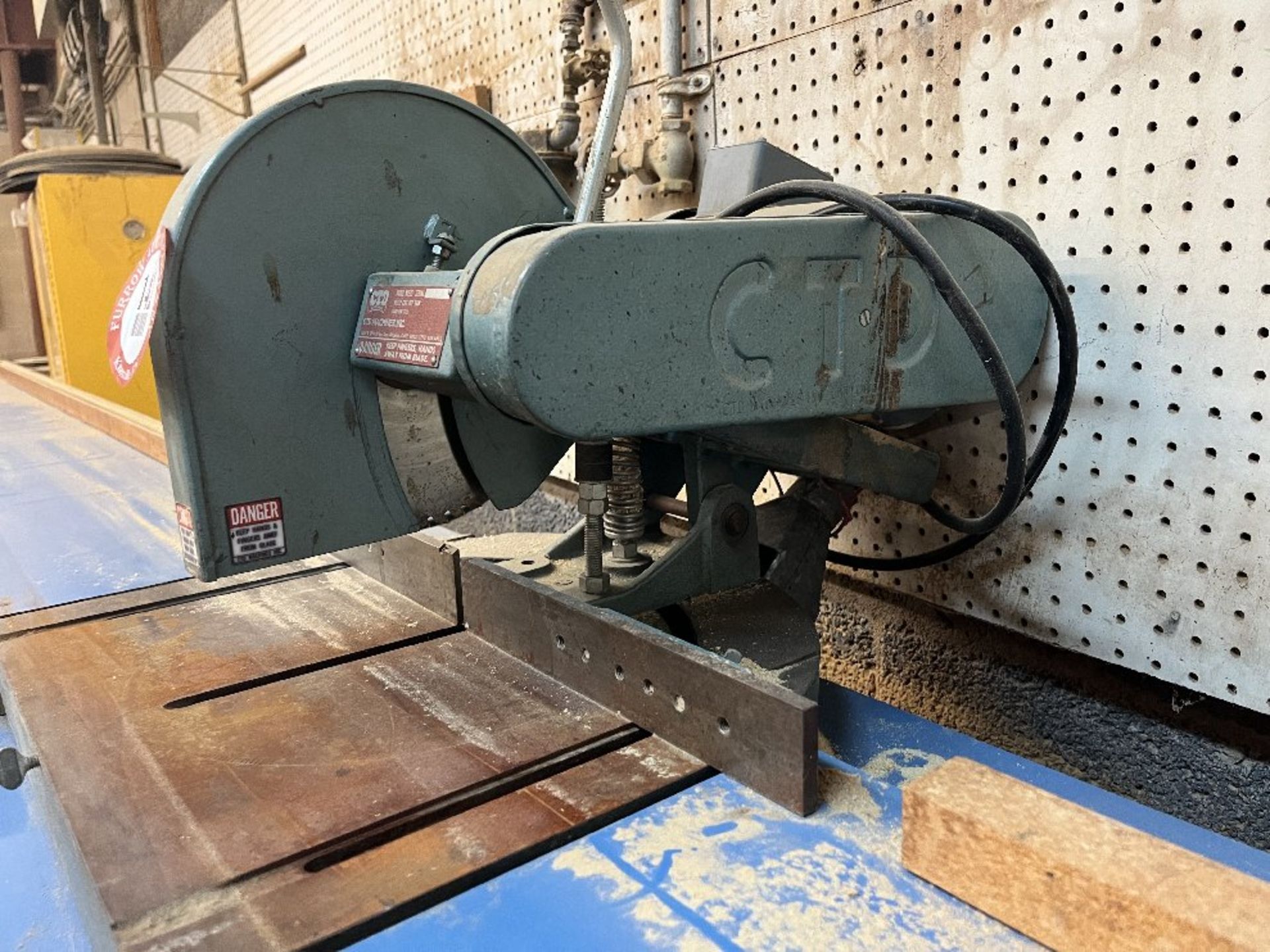 CTD Machines Model M25 Miter Saw, 240v/3 phase - Image 3 of 6